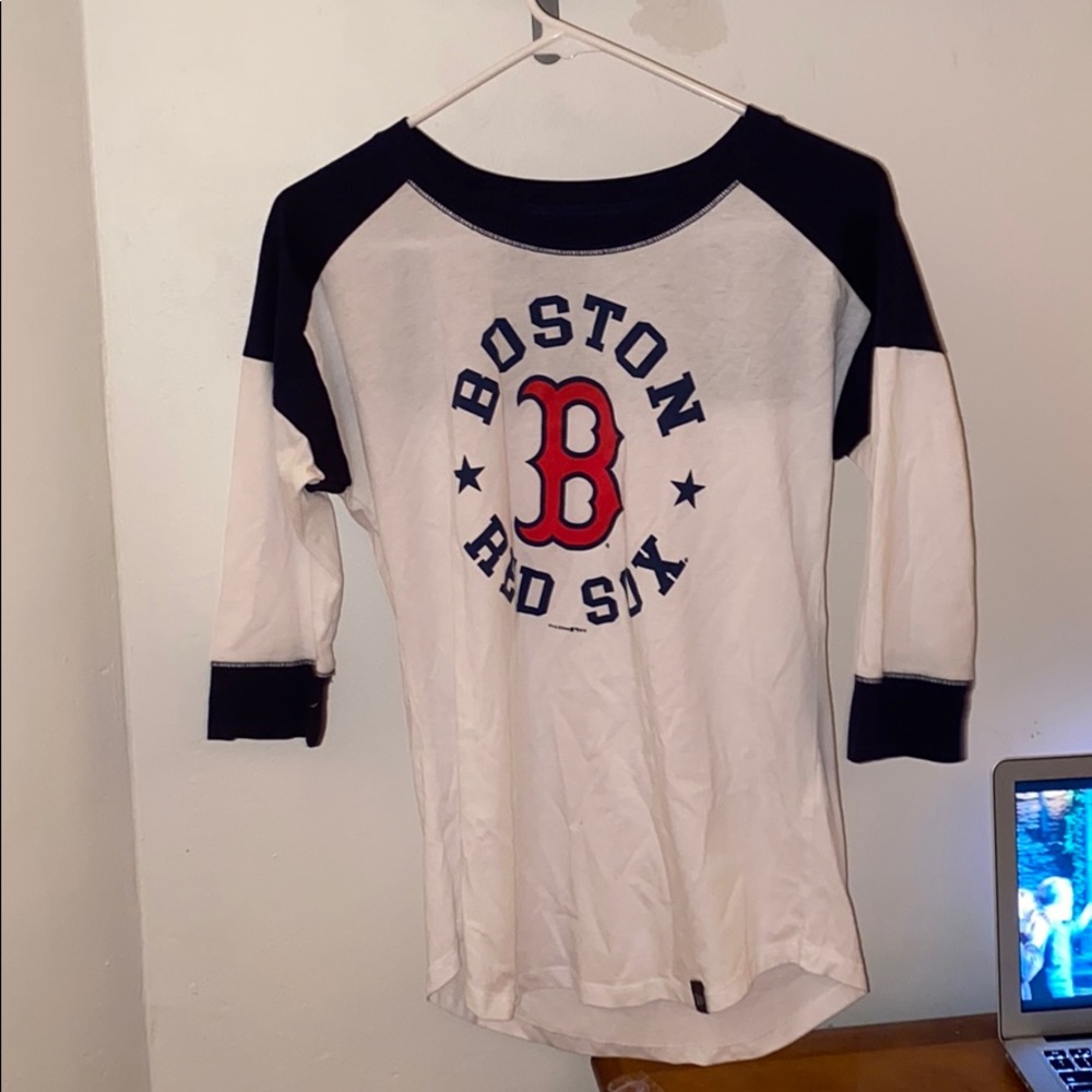 red sox genuine merchandise elbow length sleeve